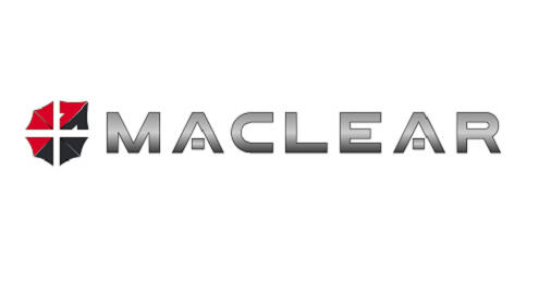 Logo Maclear con información del código de referido y promoción de bienvenida